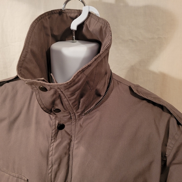 Vintage Branded Lion Gray Ranch Work Coat - Picture 7 of 12